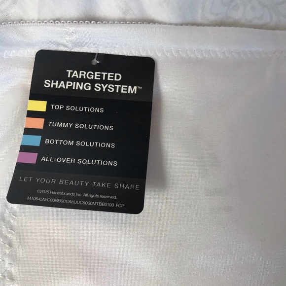 Bali Tummy Solutions brief panty white size 2x NWT - Picture 4 of 8